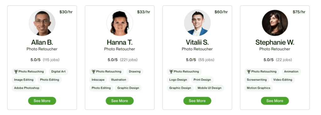 Online Курс «Обробка фото. Ретушер» upwork